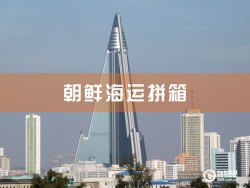 朝鮮海運拼箱：深圳到朝鮮海運拼箱查詢